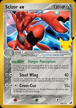 Scizor ex (30C UF 108)
30th Celebration