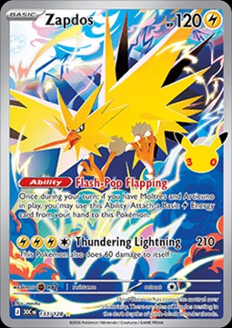 Zapdos (30C 133)
30th Celebration