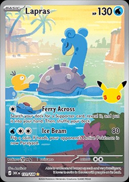 Lapras (30C 131)
30th Celebration
