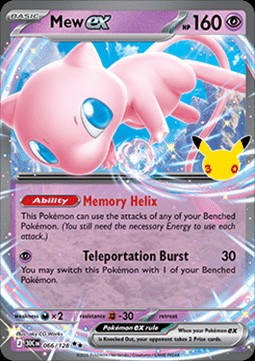 Mew ex (30C 066)
30th Celebration