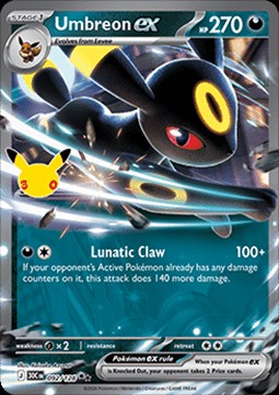 Umbreon ex (30C 092)
30th Celebration