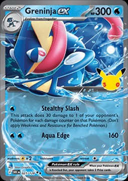 Greninja ex (30C 021)
30th Celebration