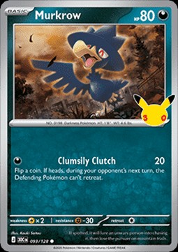 Murkrow (30C 093)
30th Celebration