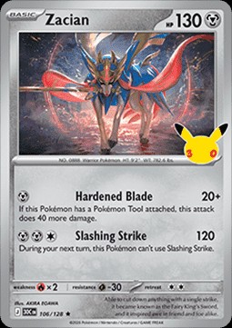 Zacian (30C 106)
30th Celebration