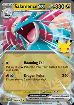 Salamence ex (30C 109)
30th Celebration