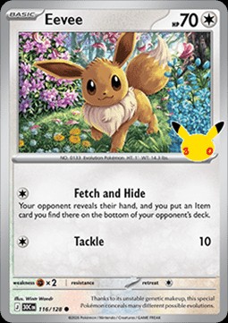 Eevee (30C 116)
30th Celebration