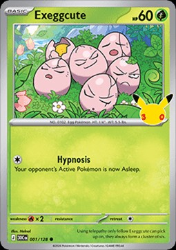 Exeggcute (30C 001)
30th Celebration