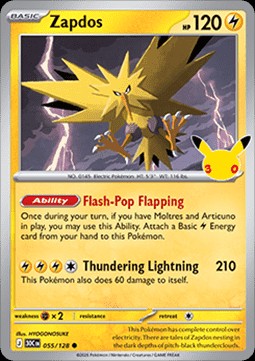 Zapdos (30C 055)
30th Celebration