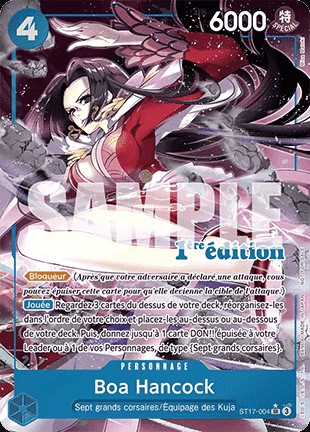 Boa Hancock (ST17-004) (V.2)
Unnumbered Promos