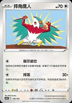 Hawlucha (CS5DC 106)
Brave Stars V Starter Deck