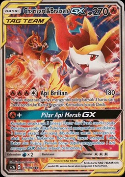 Charizard & Braixen GX (AC3 b211)
Tag Team Collection