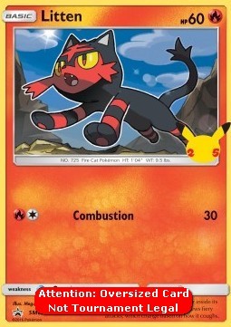 Litten (SM 02)
SM Black Star Promos