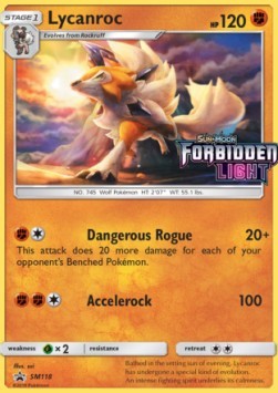 Lycanroc (SM 118)
SM Black Star Promos