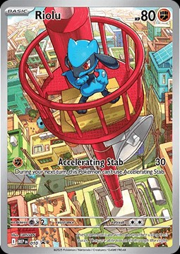 Riolu (MEP 010)
MEP Black Star Promos
