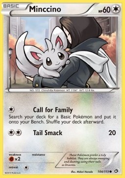 Minccino (LTR 104)
Legendary Treasures