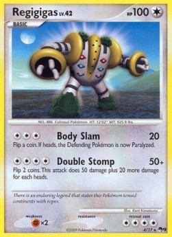 Regigigas Lv.42 (POP9 4)
POP Series 9