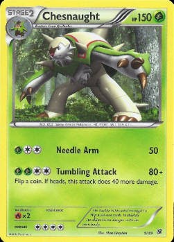 Chesnaught (KSS 5)
XY Kalos Starter Set