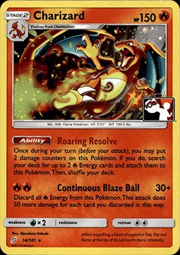 Charizard (TEU 14)
Team Up