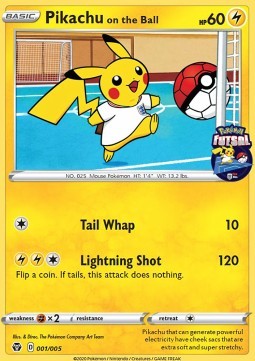 Pikachu on the Ball (FUT20 001)
Futsal Promos