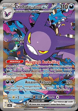 Team Rocket's Crobat ex (SV10s 180)
Presence of Champions