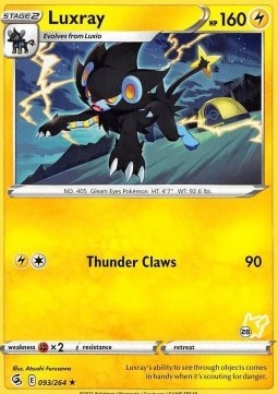 Luxray (BA22 P28)
Battle Academy 2022