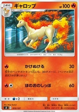 Rapidash (sD 13)
V Starter Decks