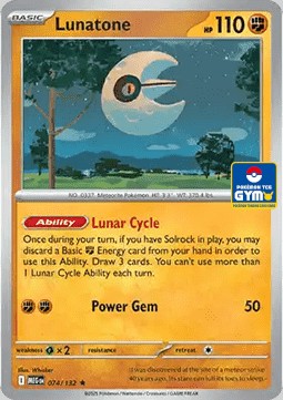 Lunatone (SEA MEG 074)
Southeast Asia Promos
