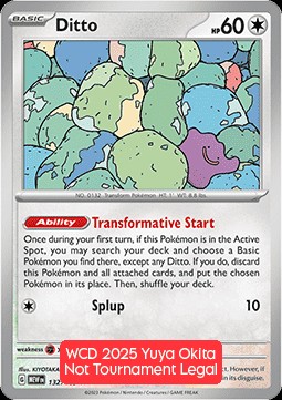 Ditto (WCD25)
WCD 2025