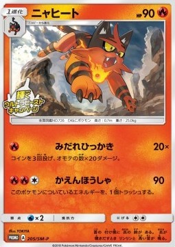 Torracat (SM-P 205)
Sun & Moon Promos