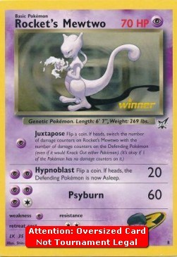 Rocket's Mewtwo (BEST 8)
Best of Game Cards Promos