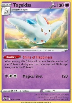 Togekiss (ASR 057)
Astral Radiance