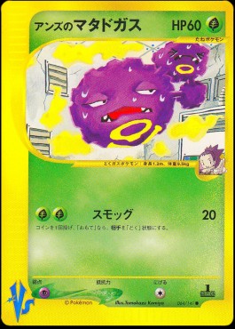 Janine's Weezing (VS 064)
Pokémon Card VS