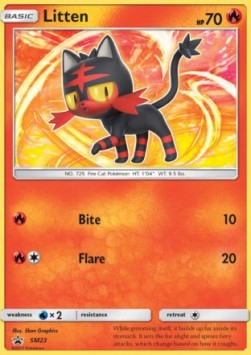 Litten (SM 23)
SM Black Star Promos