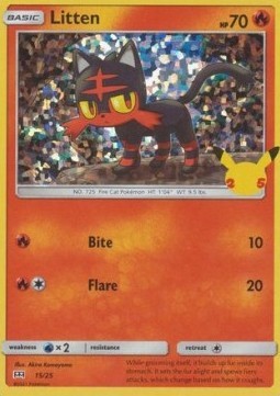Litten (MCD25 15)
McDonald's Collection 25th Anniversary