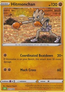 Hitmonchan (CLV 012)
Pokémon Trading Card Game Classic: Venusaur & Lugia ex Deck