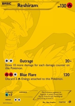 Reshiram (LTR 114)
Legendary Treasures