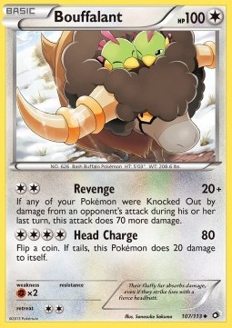 Bouffalant (LTR 107)
Legendary Treasures
