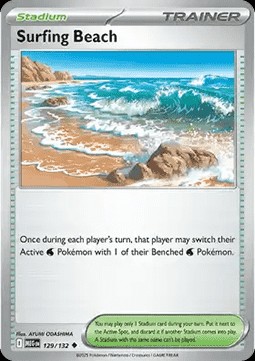 Surfing Beach (MEG 129)
Mega Evolution