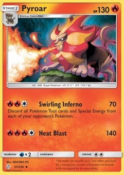 Pyroar (CEC 37)
Cosmic Eclipse