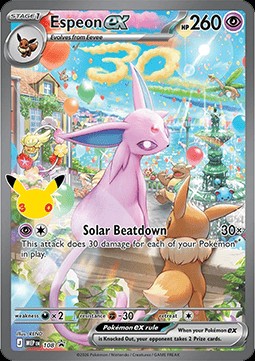 Espeon ex (MEP 108)
MEP Black Star Promos