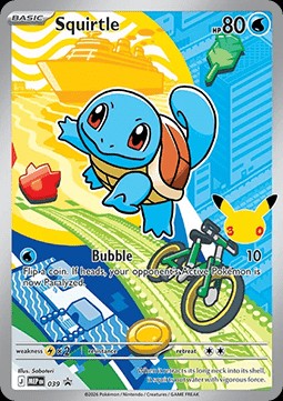 Squirtle (MEP 039)
MEP Black Star Promos