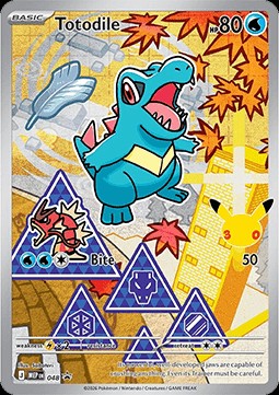 Totodile (MEP 048)
MEP Black Star Promos