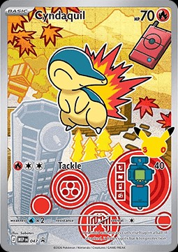 Cyndaquil (MEP 047)
MEP Black Star Promos