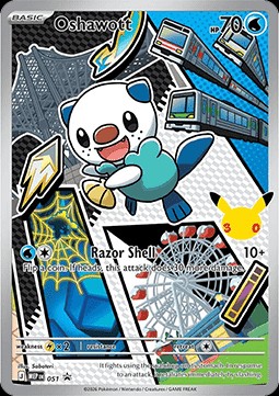 Oshawott (MEP 051)
MEP Black Star Promos