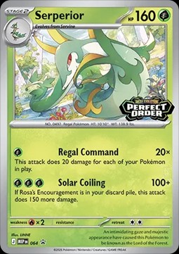 Serperior (MEP 064)
MEP Black Star Promos