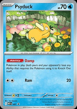 Psyduck (MEP 007)
MEP Black Star Promos