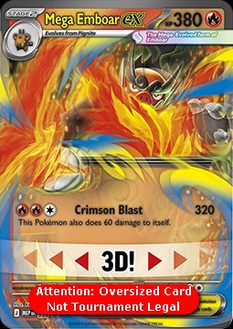 Mega Emboar ex (MEP 035)
MEP Black Star Promos
