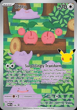 Ditto (MEP 106)
MEP Black Star Promos