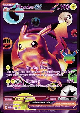 Pikachu ex (MEP 109)
MEP Black Star Promos