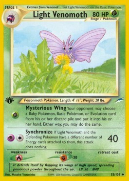 Light Venomoth (NDE 53)
Neo Destiny